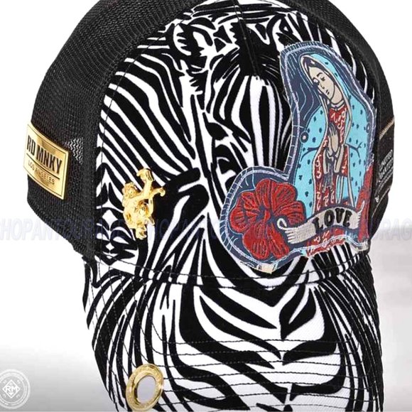 Red Monkey Pure Love RM1478 New Limited Edition Unisex Trucker Hat Cap - Picture 6 of 9